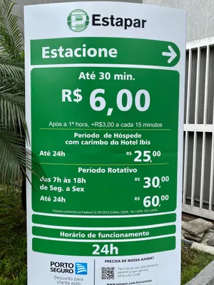Foto do estacionamento Estapar Estacionamentos - Hotel Formule 1